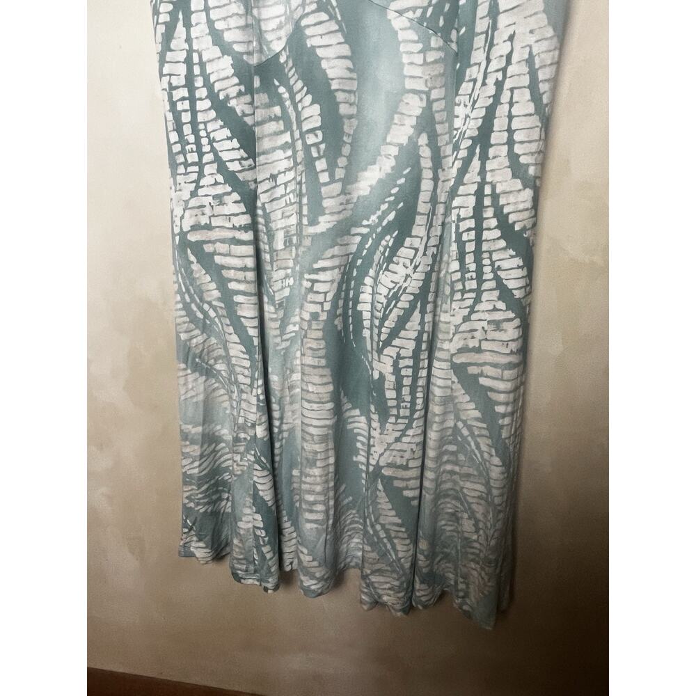 Tommy Bahama Tropical Print Maxi Dress Sz XS Green Vacation Resort - Picture 6 of 9